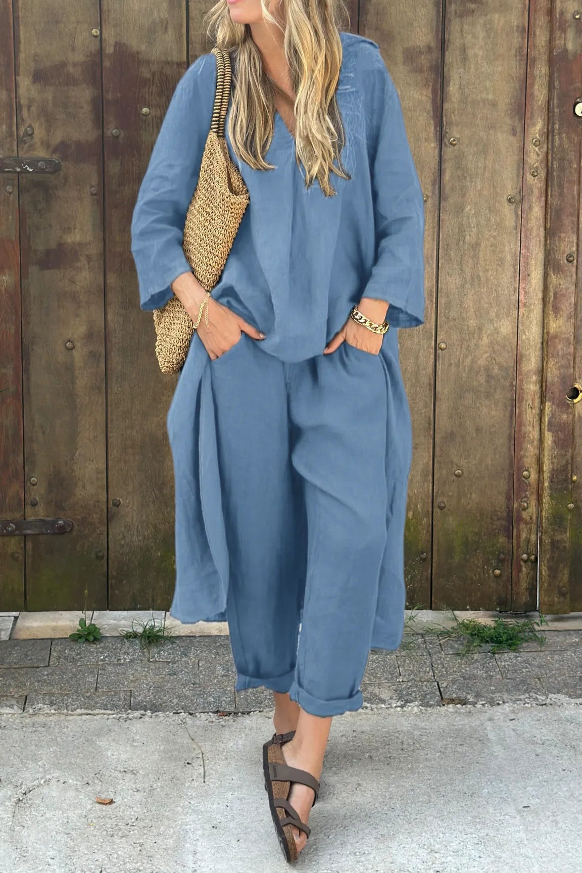 Vårglans Set – Elegant & Bekväm för Vår och Sommar
