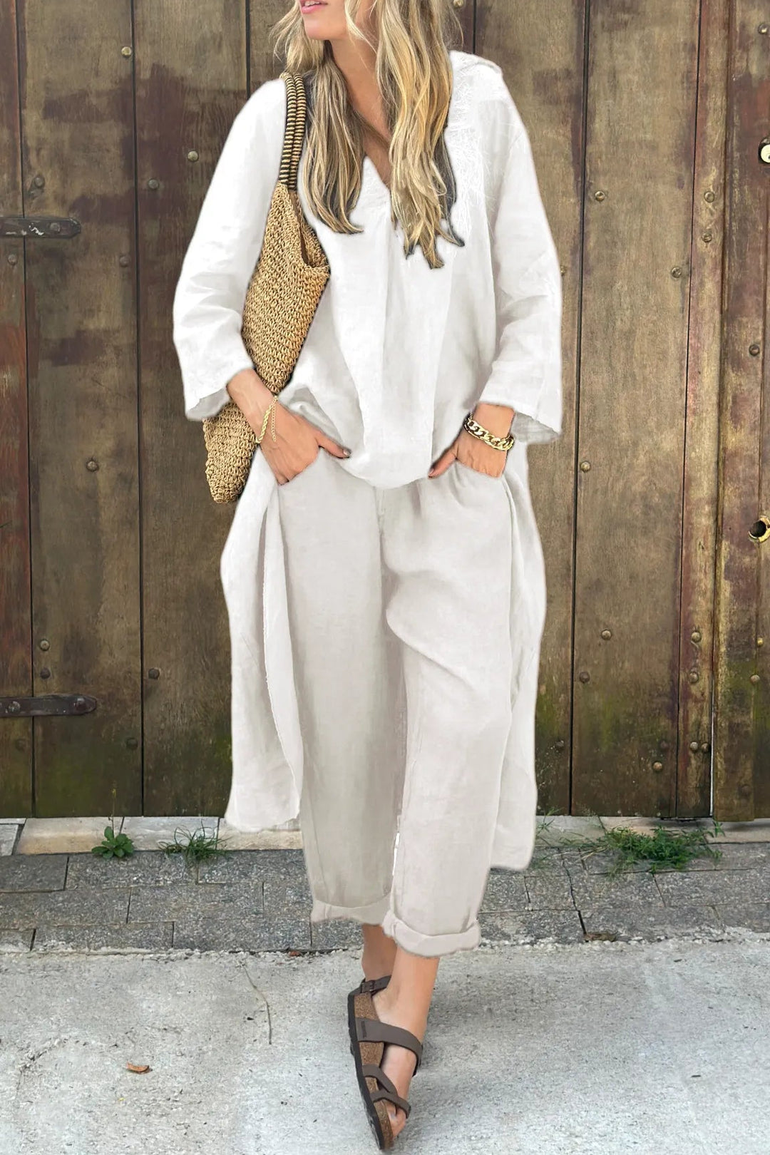 Vårglans Set – Elegant & Bekväm för Vår och Sommar