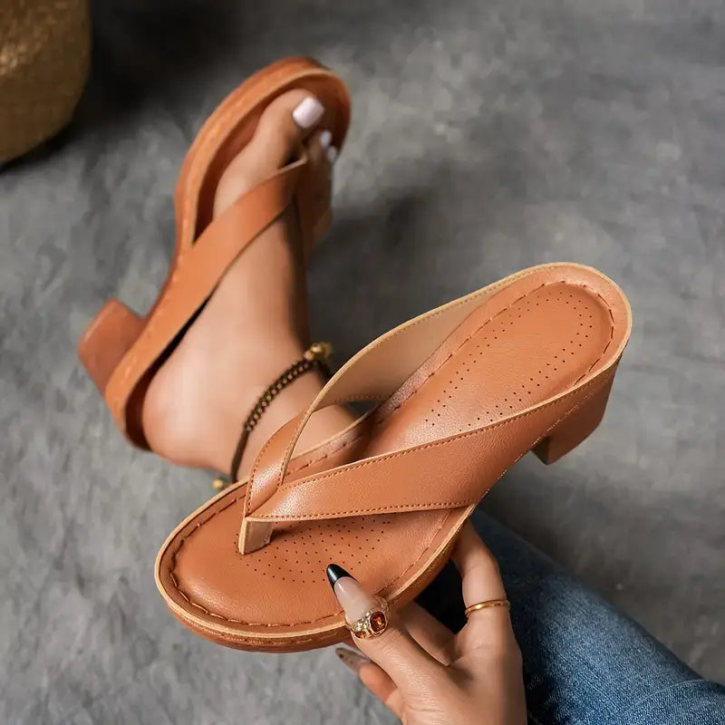 FlexiStep Ortopediska tofflor med klack