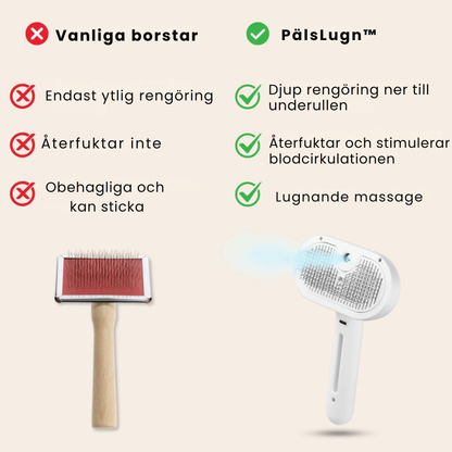 PälsLugn™ – Professionell pälsvårdsborste för husdjur