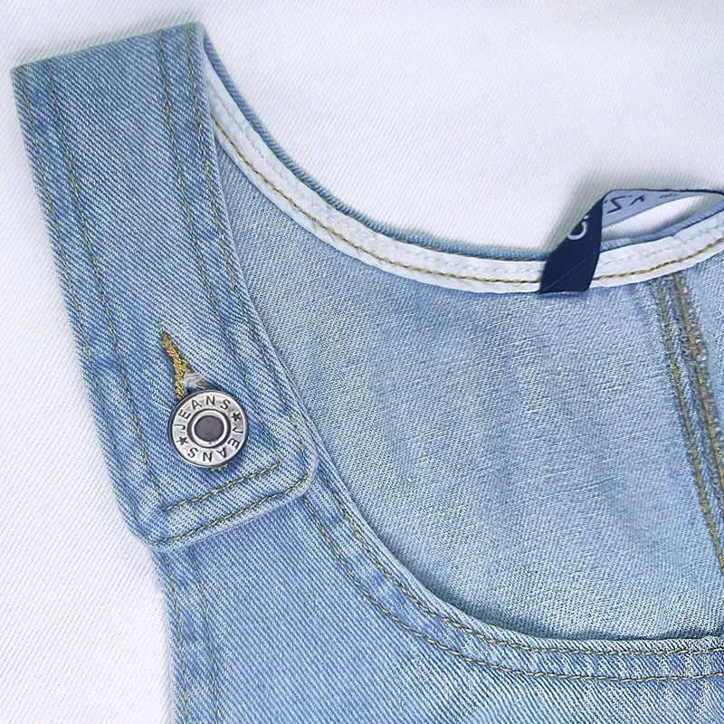 Lisa | Praktisk och Lätt Denim Sommarklänning